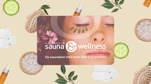 Waar kan ik de Sauna & Wellness Cadeaukaart inleveren?
